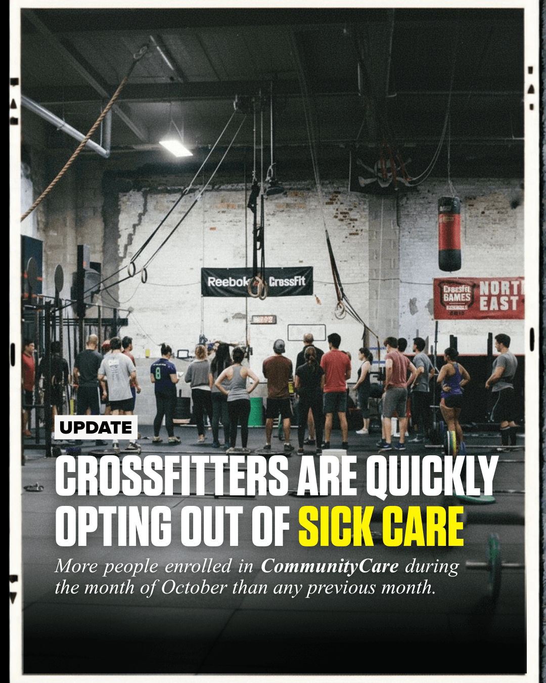 GymCreatives CrossFit opt-out care social creative
