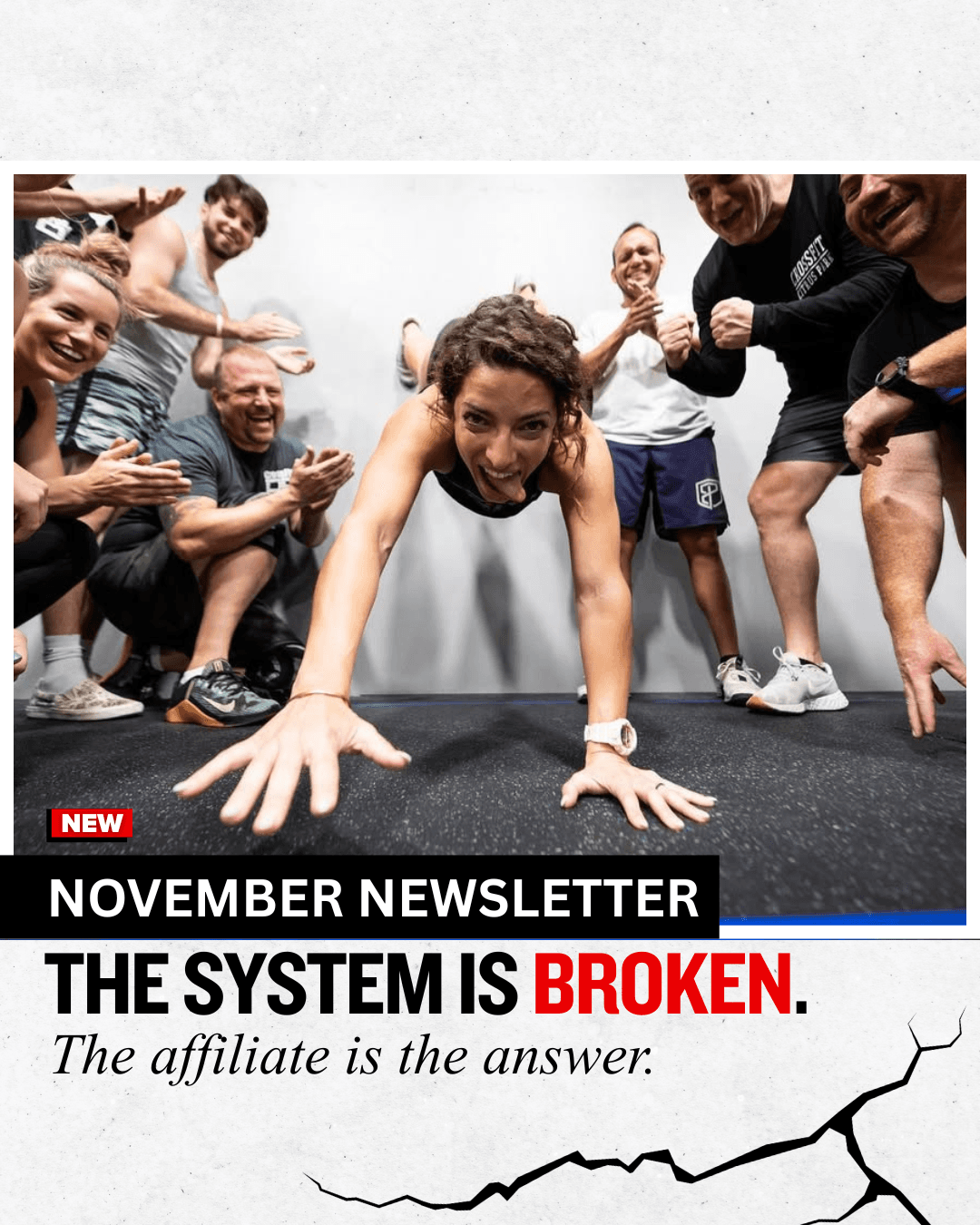 GymCreatives the system is broken social creative