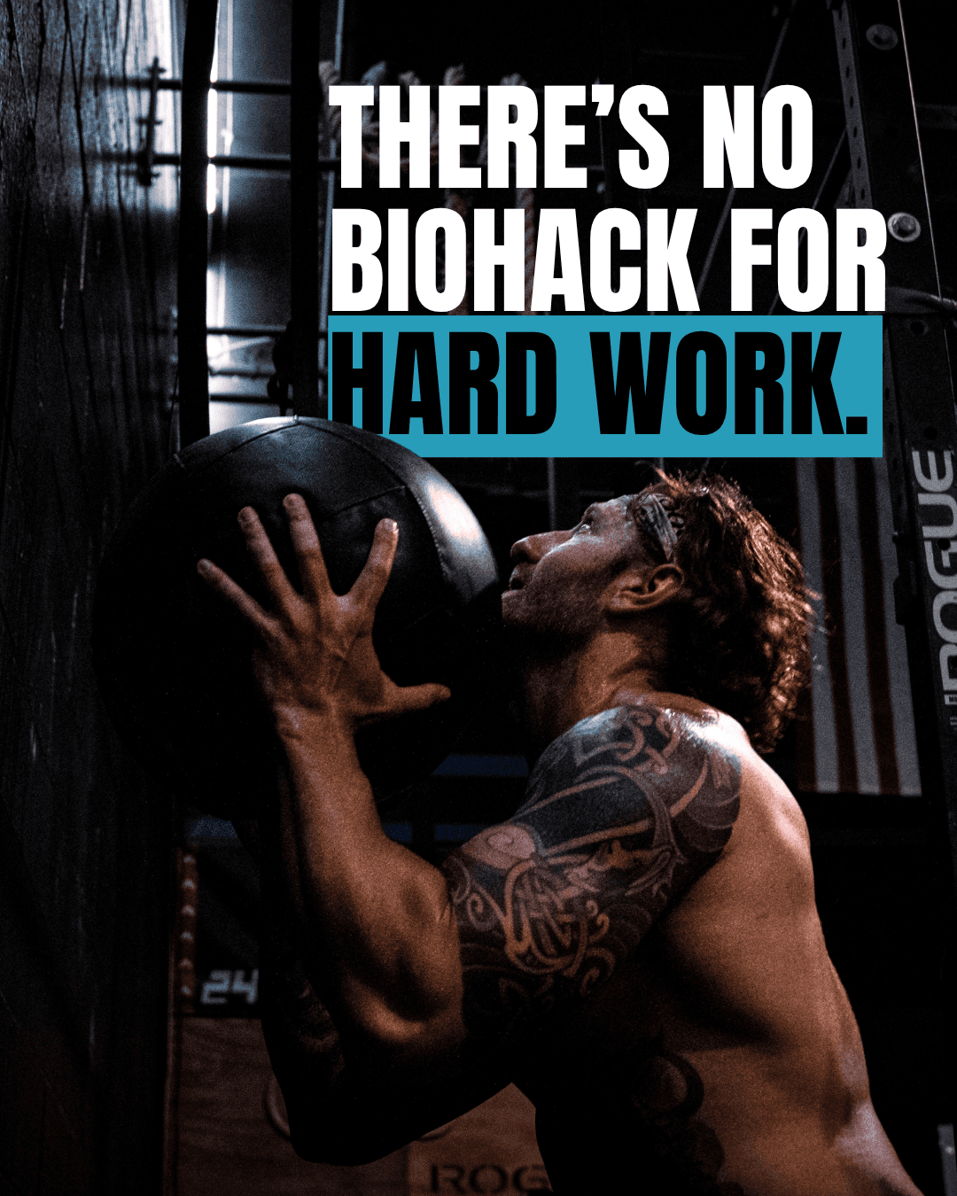 GymCreatives no biohack for hard work social creative